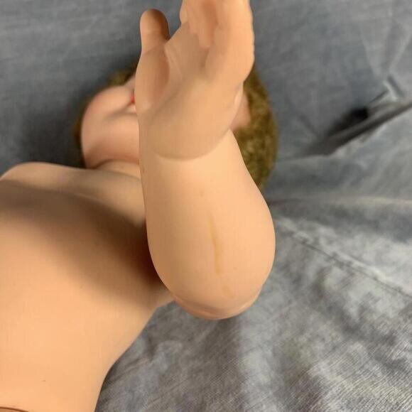 Vintage 1950s Dee and Cee D&amp;C Canada Baby Doll 22Sleepy Eyes Rooted Hair‌ - Picture 11 of 12